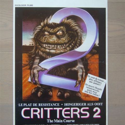 'Critters 2' Belgian affichette